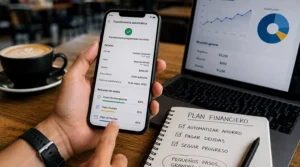 Estrategias para alcanzar metas financieras con ahorro automático, pago de deudas y seguimiento del progreso desde el celular.